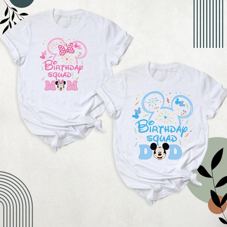 Minnie Mouse Birthday Shirt Custom Disney Birthday Girl Shirt, Matching Birthday Disney Shirt, Disneyland Birthday Squad Minnie bday Outfit image 8