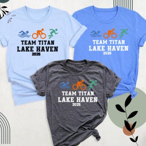 Custom Triathlon Shirt, Marathon Shirt, Triathlon Team Shirt, Personalized Running Team Shirt, Biking Shirt, Running Tee, Swimming Shirt