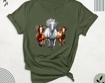 Horse Lover Shirt, Horse Owner Shirts, Horse Rider Tshirt, Horse Farm Shirt, Horse Trainer Tee, Horse Western Shirt, Farmer Horse Shirts Tee