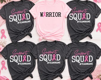 Breast Cancer Shirt, Mammography Shirts, Mammogram Tshirt Breast Cancer Awareness Tee Custom Breast Cancer Warrior Shirt Support Squad Shirt