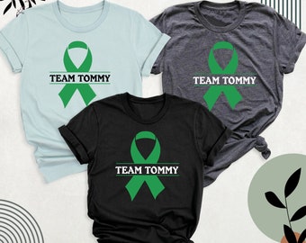 Liver Cancer Awareness Shirt, Green Ribbon Team Shirt, Bile Duct Cancer Shirt, Cerebral Palsy Warrior Shirt, Custom Liver Cancer Shirt