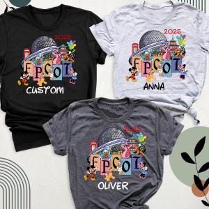 Disney Epcot 2025 Shirt Disney Family Shirts, Disneyland Vacation Shirt, Disneyworld Outfits, Epcot Shirt Disney Epcot World Traveler Tshirt