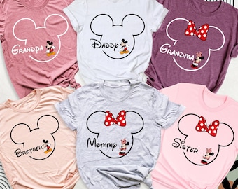 Disney Family Disneyworld Matching Shirts Shirt, Custom Family Disney Shirts Shirt,  Disneyland Shirts, Matching Family Disneyworld Shirts