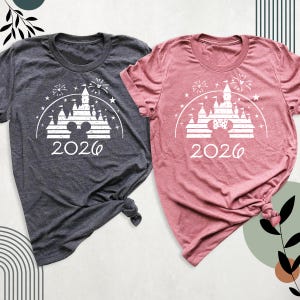 Disney 2026 Shirt, Custom Disneyworld Tee, Disney Family Trip Shirt, Disneyland Tshirt, Disney Travel Shirt Personalized Disney Castle Shirt