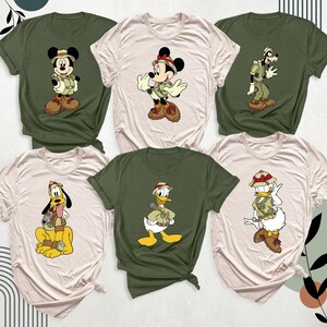 Disney Safari Vacation Animal Kingdom Shirt, Disney Mickey Minnie Shirt, Disneyworld Tshirt,  Disney Wild Trip Shirt, Birthday Safari Shirt