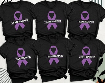 Pancreatic Cancer Shirt, Custom Pancreatic Cancer Shirt, Pancreatic Cancer Family Team Support Shirt, Personalized Women Men Pancreatic Tee