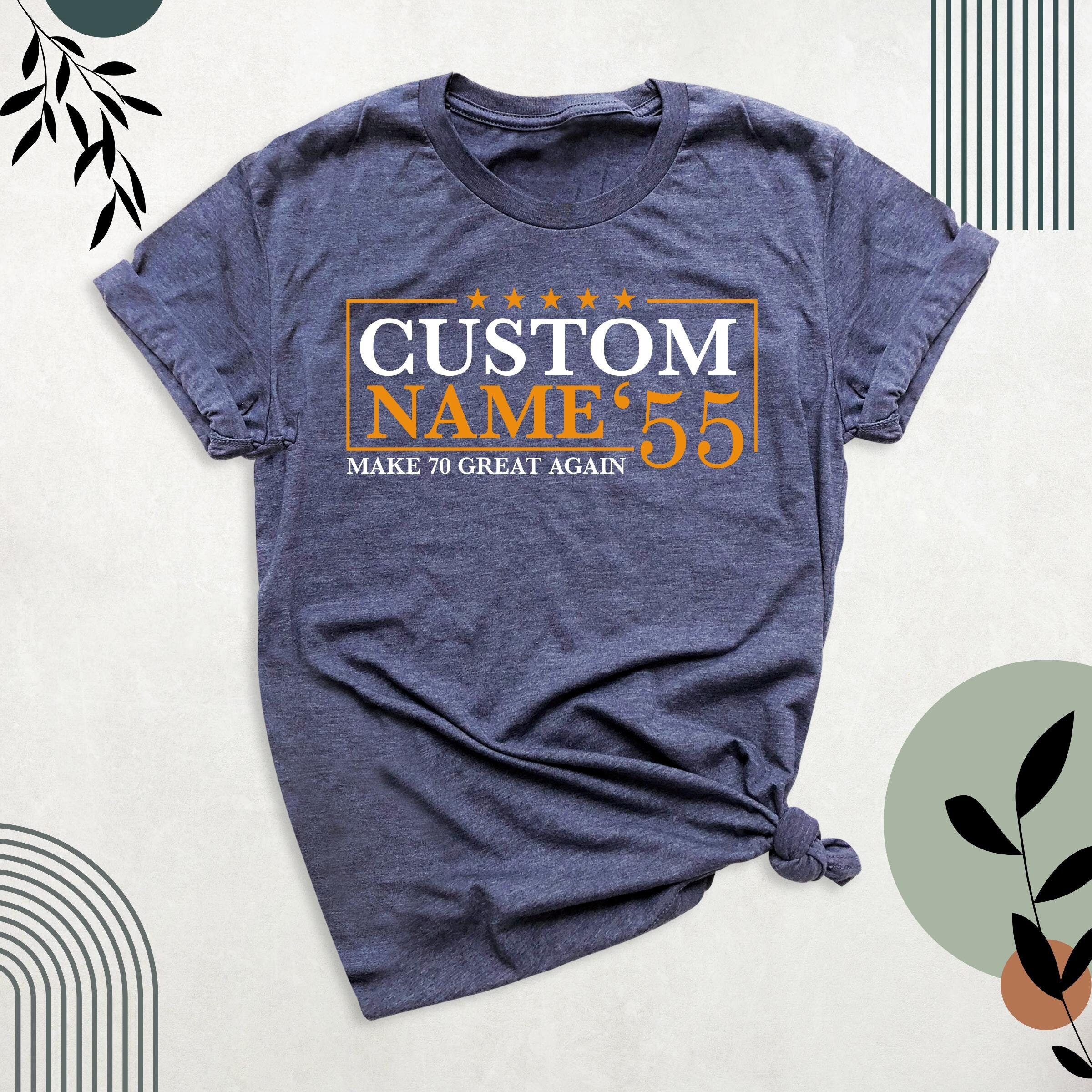 70th Birthday 1955 Seventy born in Birthday Shirt Tee, 1955 Vintage Birthday Shirt Tee, 70th For Men Woman Shirt, 70th Birthday Father Shirt
