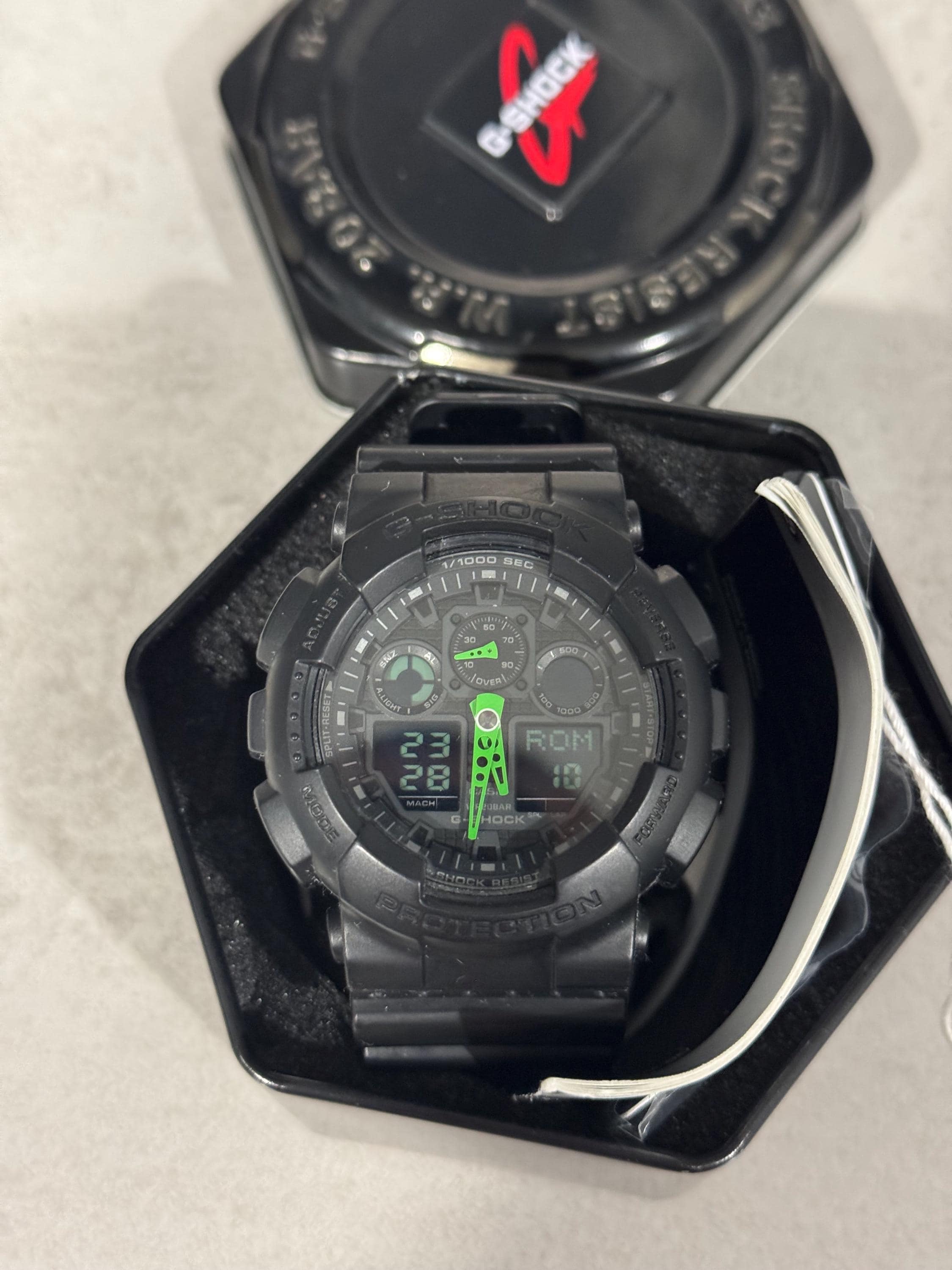 Groene rubberen Casio G-shock horlogebandjes kopen? ✔️ Tot 25% korting