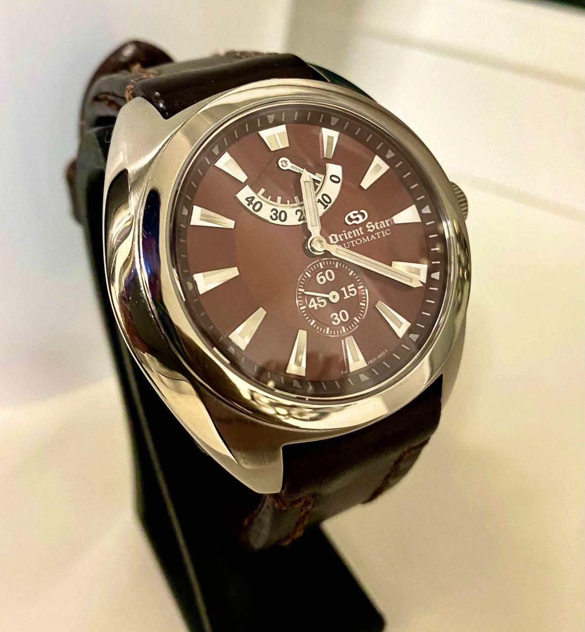Vintage Orient Star Wz0091Fr Old Logo Somes Saddle OS1010 Men s Watch Gifts