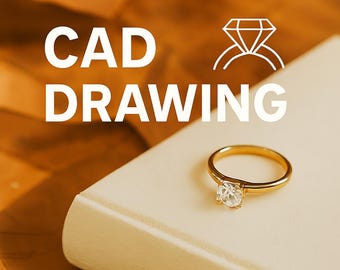 Custom Jewelry CAD Design Service: Ring, Necklace, Bracelet