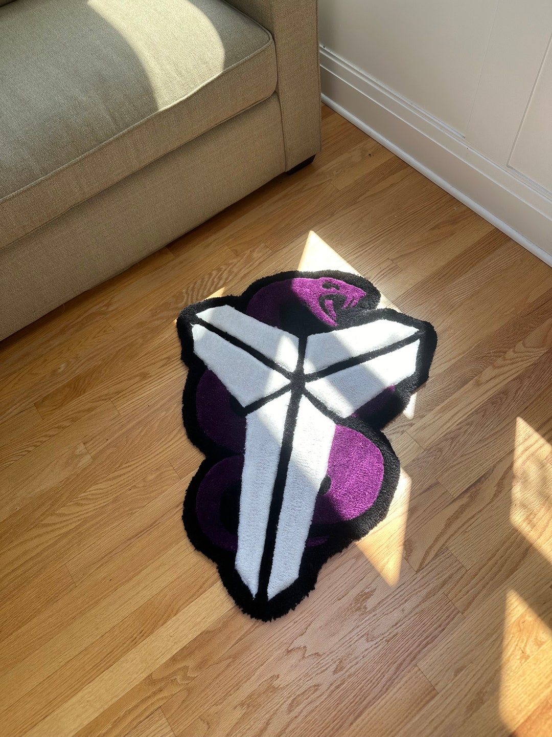 Kobe Rug Kobe Mamba Rug - Etsy