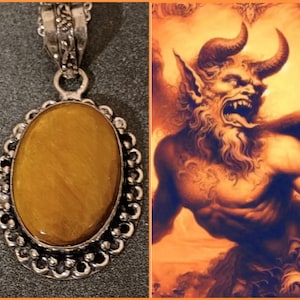Demonic Doorways Talisman, Invoke Demon Spell Talisman for black magic satanic spell talisman