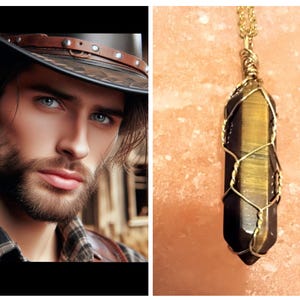 Cowboy Spirit Companion Talisman human spirit companion talisman