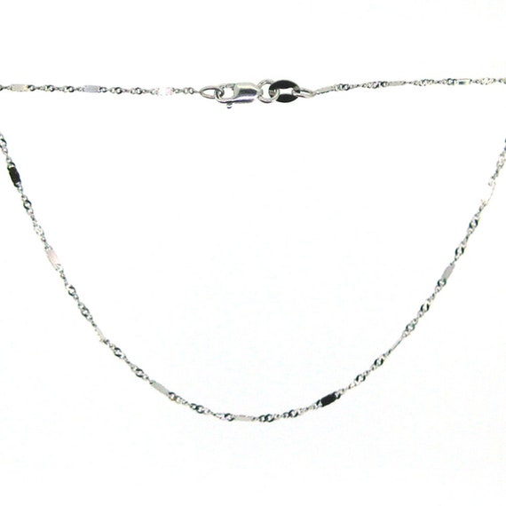 White gold chains australia cheap