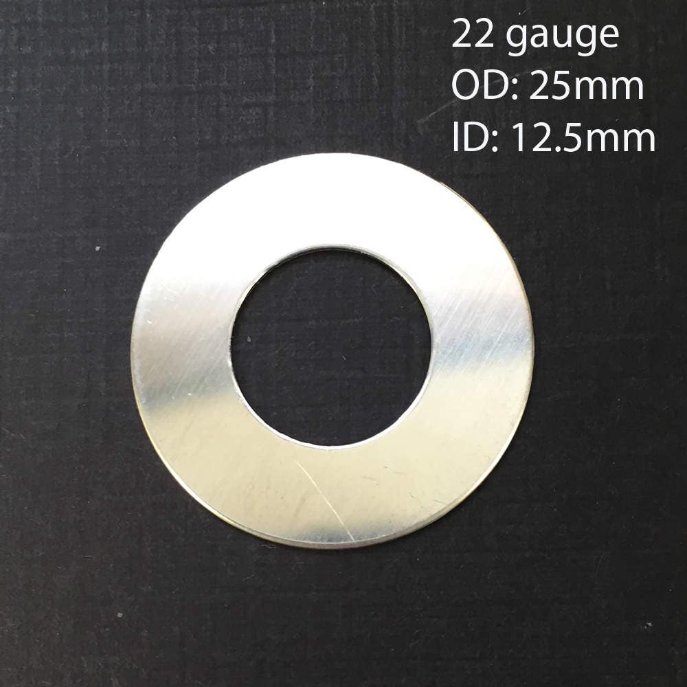 Sterling silver washer blanks sale