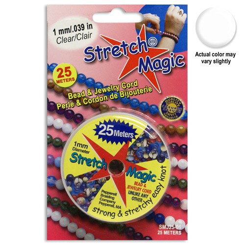 Stretch Magic 1mm 25mtr Clear