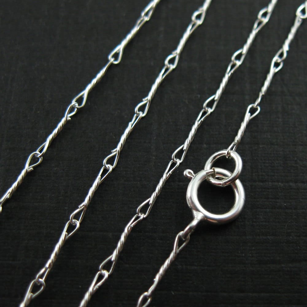 Buy Sterling Silver Necklace Extra Long Necklace Chain Silver