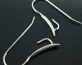 Ohrring,Ohrhaken,Sterling Silber Ohrhaken,Fancy Ohrringe-Ohrhaken für Kristalle (1 Paar) SKU: 203068