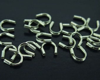 Sterling Silver-detaljer - Kabeltrimlar - Trådskydd, Trådskydd - 1 mm Artikelnummer: 213008-10