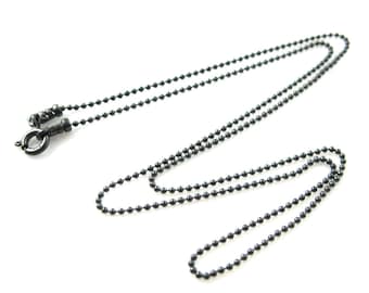 Collana Di Perline Con Taglio A Diamante D'argento, Gioielli Con - Foto 4