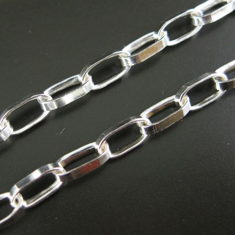 Sterling Silver Chainsilver Bulk Chain Wholesale Silver Etsy