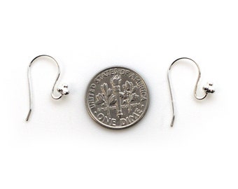 20 Orecchini Gancio In Argento Sterling 925 - Lotti All'Ingrosso