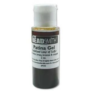 Cool Tools Patina Gel - Liver of Sulfur in Gel Form - 2 oz - Oxidization Gel - SKU: 501026