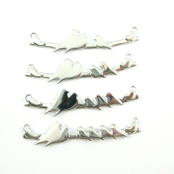 Breloque d’oiseau de de de la famille, rhodié de 925 argent Sterling mère charme, les Parents et bébé oiseaux Breloque connecteur, 48 mm de long SKU : 201236RH-2-4 7bee66 Breloque d’oiseau de de de la famille, rhodié de 925 argent Sterling mère charme, les Parents et bébé oiseaux Breloque connecteur, 48 mm de long SKU : 201236RH-2-4 7bee66