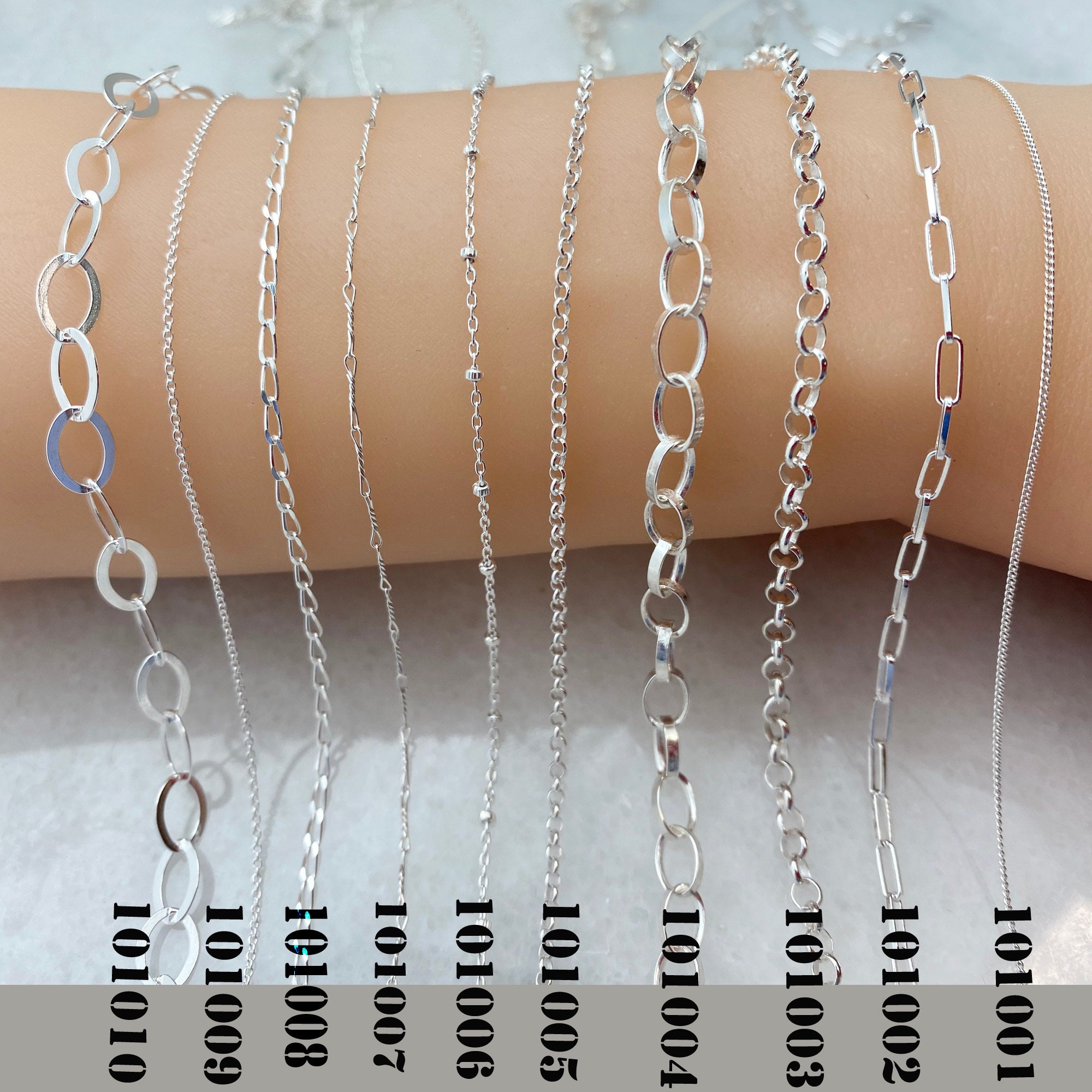 Wholesale Sterling Silver Chains Bulk