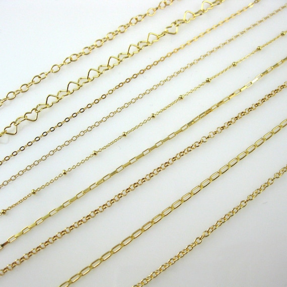 Gold 18 Finished Necklace Chains for Jewelry Making, Gold Plated Chains  Jewelry Findings, Wholesale Chains, Bulk Chains, USA Supplier -  Norway