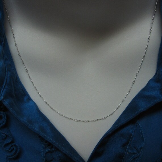 Extra long sterling silver on sale necklaces