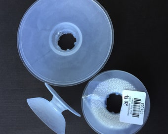 Anti-Tangle Plastic Spool for Chains-THREAD BOBBINS - 3 sizes available -sku:501046