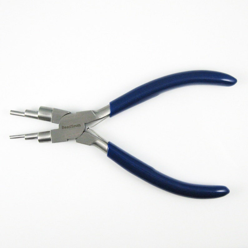 Tools Beadsmith 6-in-1 Looping Pliers Blue Handle Looping Pliers SKU:501011 image 1