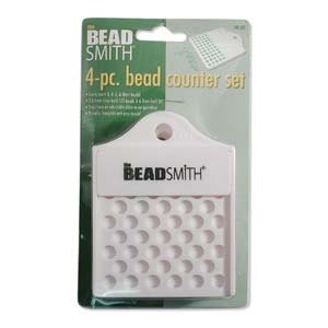 Supplies - Tools - Beadsmith 4-pc. Bead Counter Set - Counting and Sorting - SKU:501030