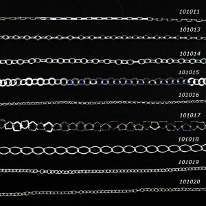 Sterling Silver Chain By The Foot, Jewelry Making Bulk Chain for Permanent Jewelry,Wholesale Bulk Chain More than 50 styles image 3