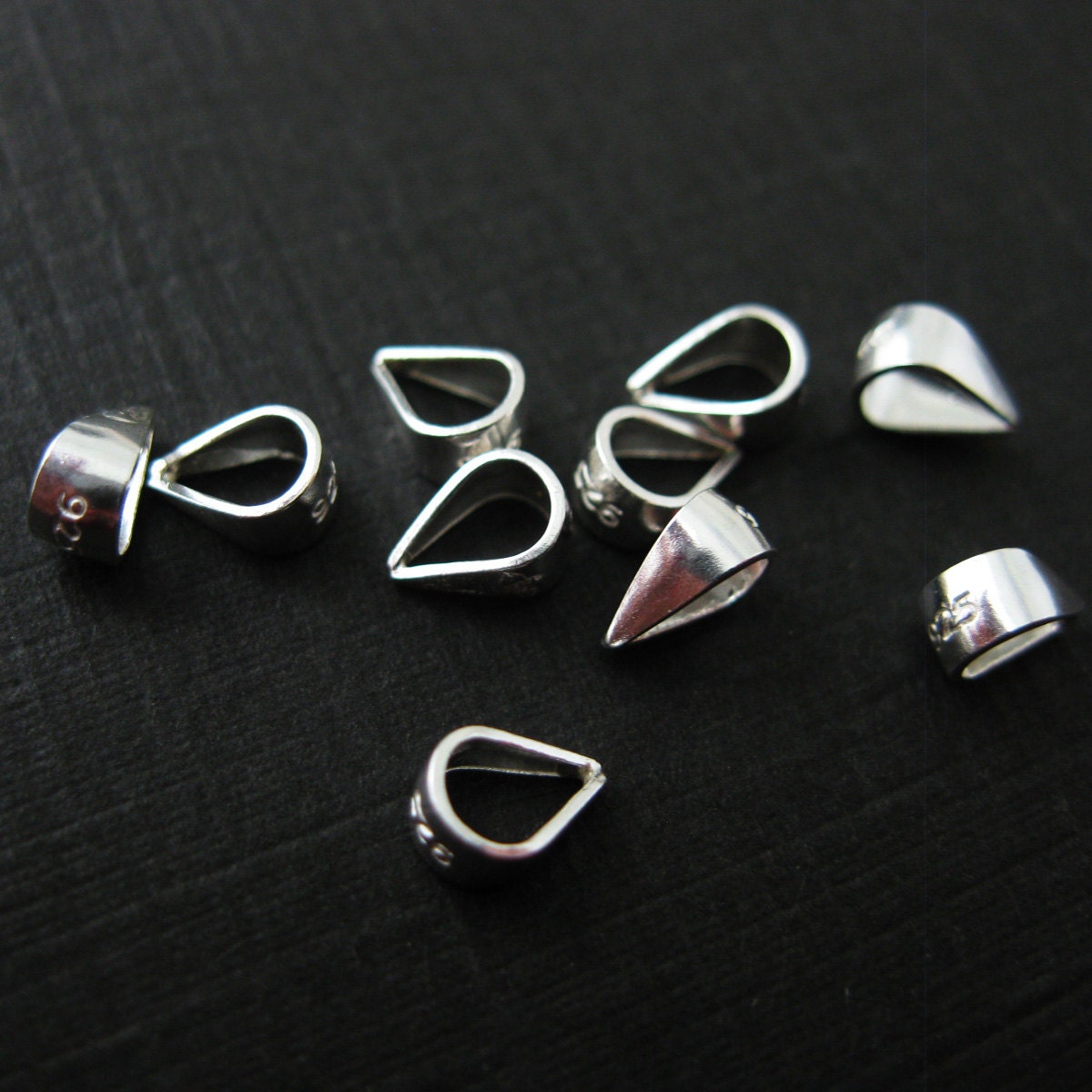 Silver Bail 925 Sterling Silver 