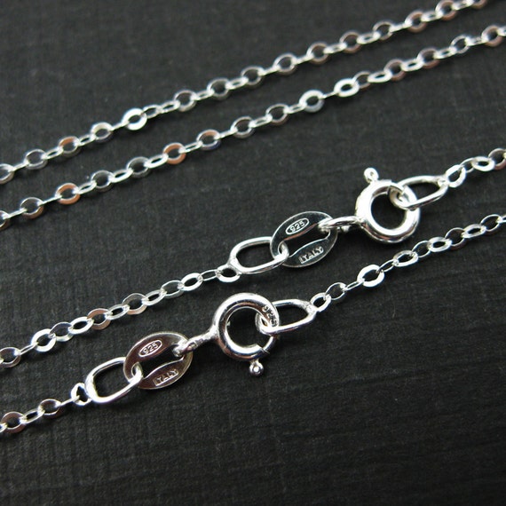 ネックレス・チョーカー BLENDOFF Cable Cut Chain Necklace 44mm Silver 925 Amazon.com: 925 Sterling Silver Diamond-Cut Forzatina Cable