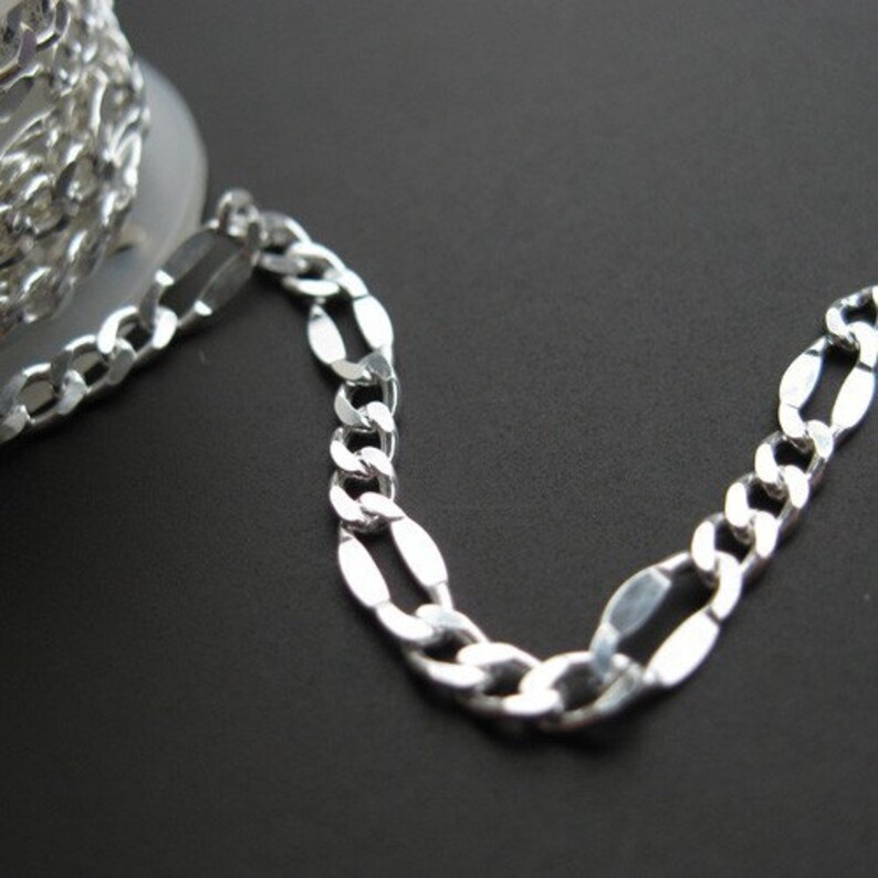 Sterling Silver Chains Bulkunfinished Etsy