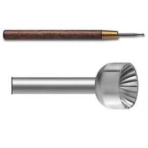 Round Your Wire Tool- Beadsmith Tool, Tool Cup Bur, 1.8mm Cup (Up to 14 gauge), Wooden Craft Tool - Jewelry Making Tools- SKU: 501049