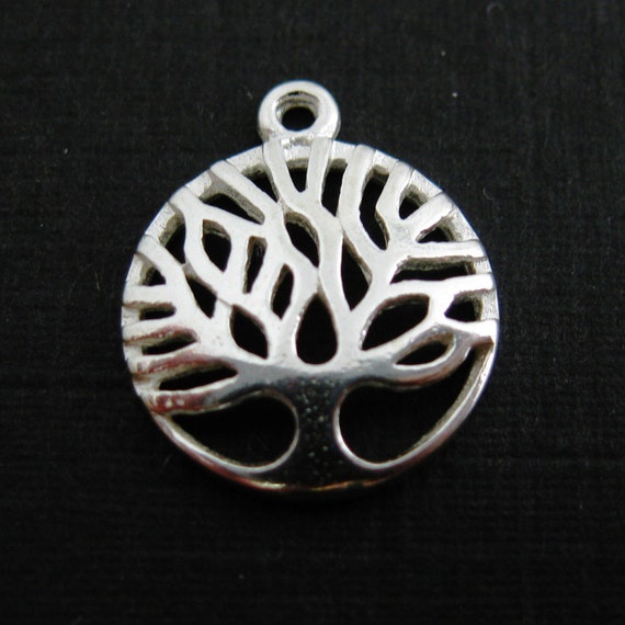 Charms Tree of Life Charm 925 Sterling Silver Charm -tree