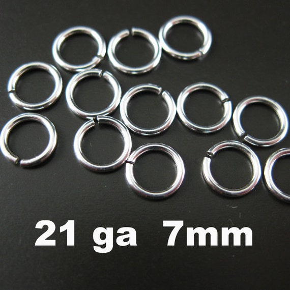 Jump Rings, Jumprings-925 Sterling Silver Jump Rings-21