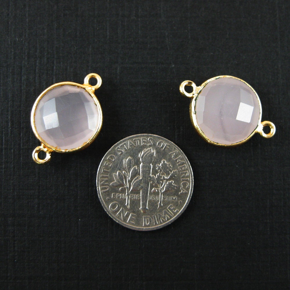 GEMSTONE SETTINGS（中古） Bezel Gemstone Connectors-vermeil-27 Stone Selections