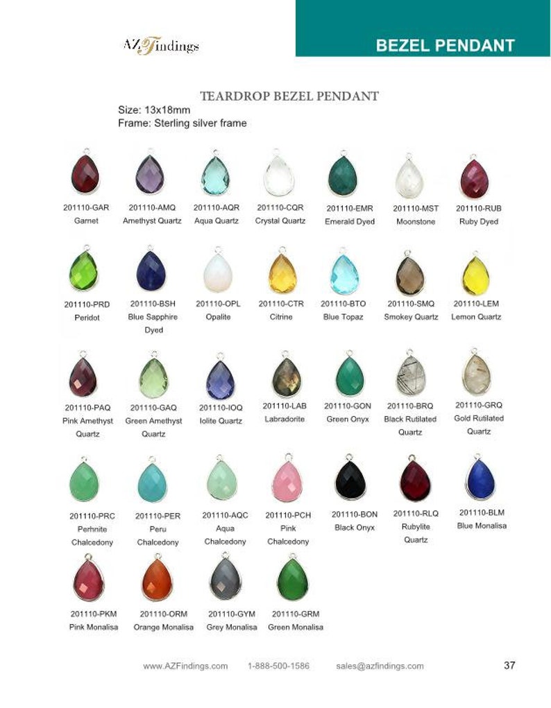 Jewelry Making Supplies Wholesale Catalog AZFindings Etsy