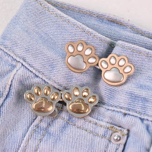 Waistband Tightener Adjuster Hook｜3D Cat Claw Waist Buckle for Jeans｜Reduce Pants Waist In Second｜Sweater Clips｜For Jeans Denim Jacket