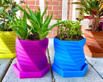 Geometric Plant Pot