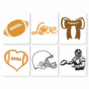 Football embroidery design. Football Mini Embroidery. Sport Embroidery.