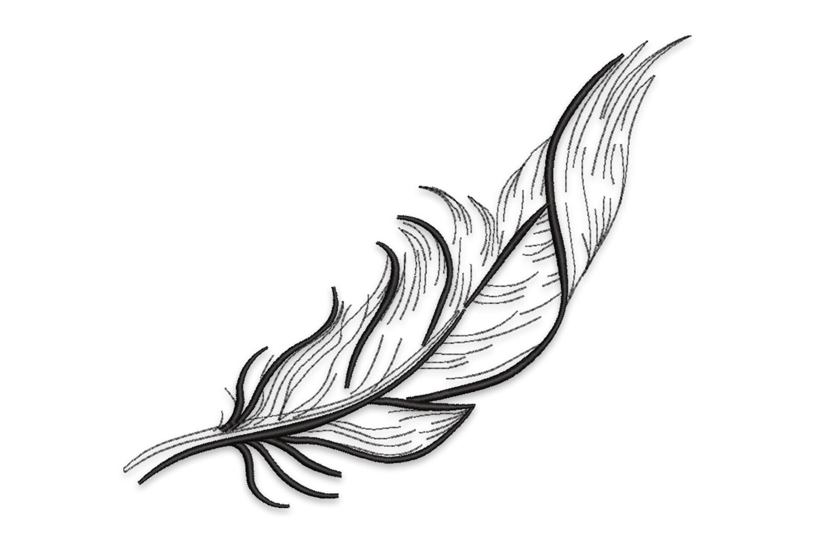 Feather Design Heavy Beaded Embroidery On a Mesh Fabric-Sold By The Panel- Dusty Rose main image 0