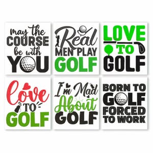 Golf Sayings Machine Embroidery Designs. Golf Embroidery Designs bundle . Golf Quotes Embroidery file