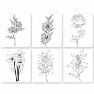 Flowers Machine Embroidery Design. Floral Botanical Wildflower Meadow Garden Pattern