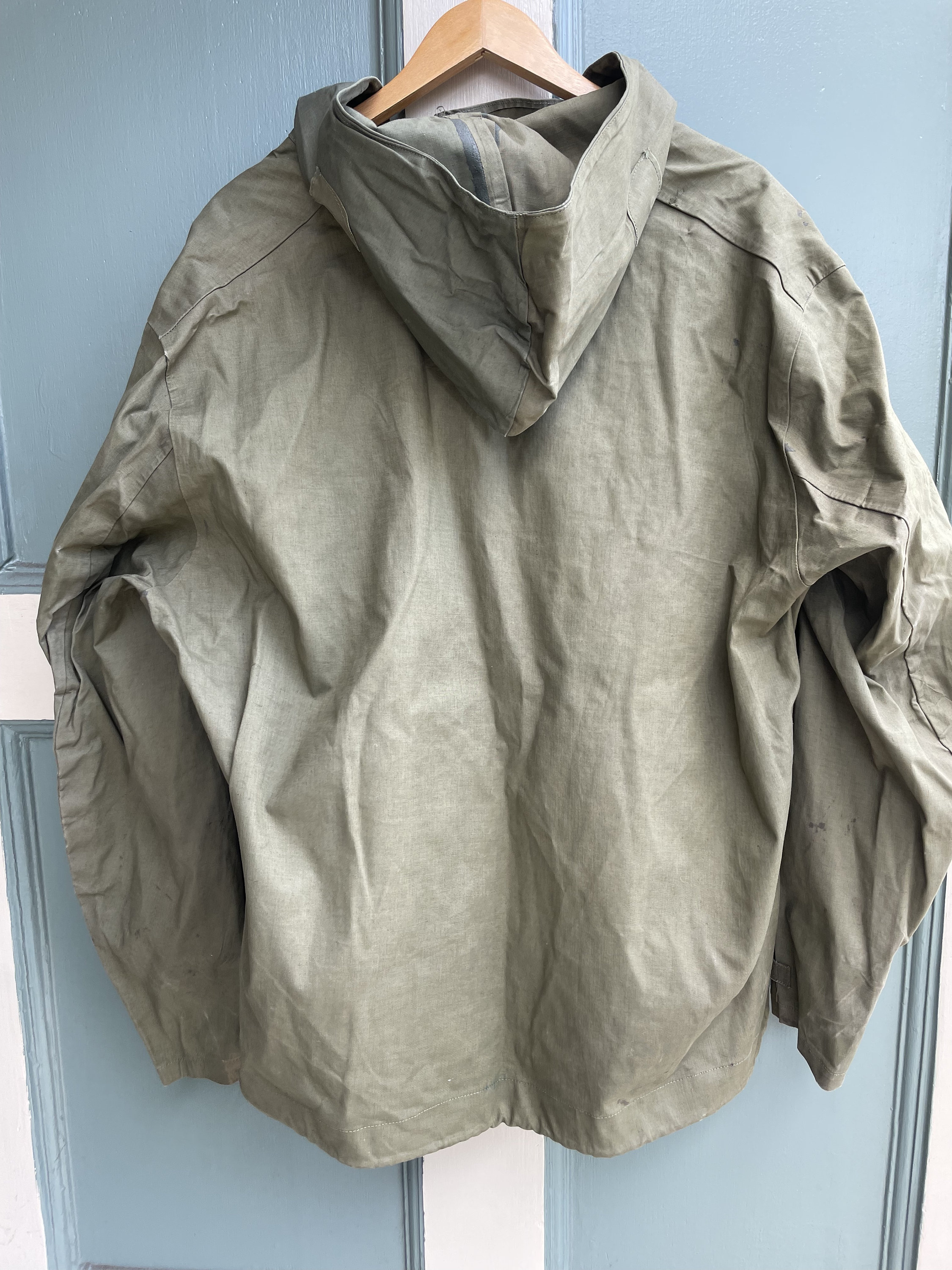 US NAVY Anorak Jacket - Wet Weather Parka - Etsy